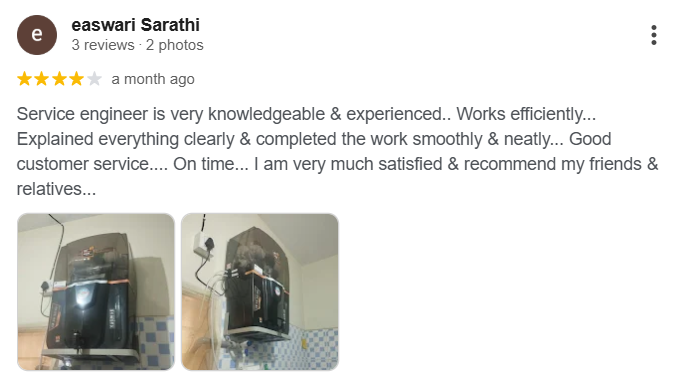 Customer Review 1
